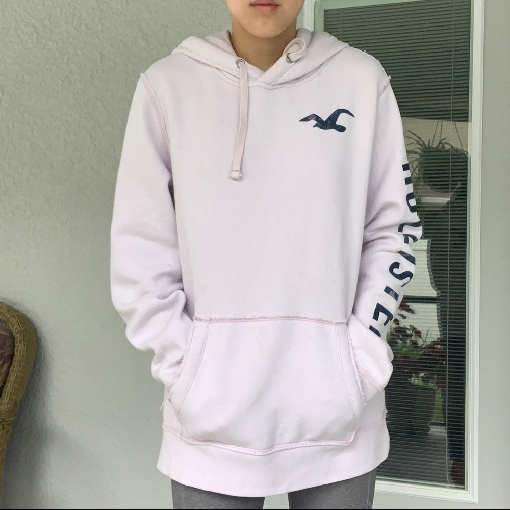 Hollister graphic oversized hoodie